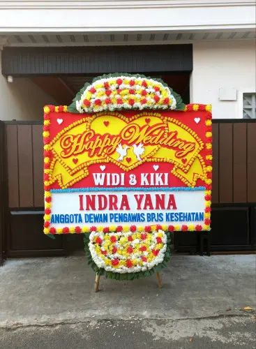 Papan Bunga Pernikahan ciledug